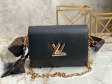 Louis Vuitton Twist MM Other Leathers Black - Women - Handbags M59018