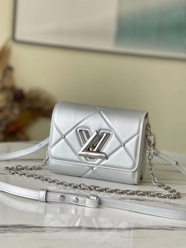 Louis Vuitton Twist PM High End Leathers Argent - Women - Handbags M59031