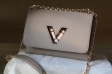 Louis Vuitton Twist MM Epi Leather Gris Cloudy - Women - Handbags M59218