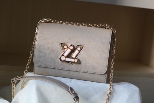 Louis Vuitton Twist MM Epi Leather Gris Cloudy - Women - Handbags M59218
