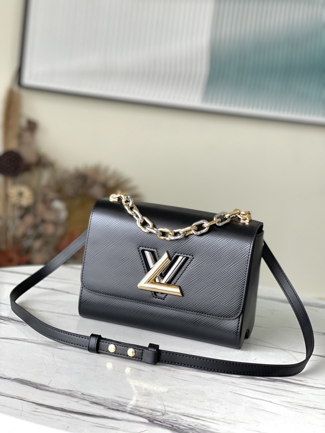 Louis Vuitton Twist MM Epi Leather in Black - Women - Handbags M59411
