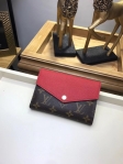 Louis Vuitton Monogram Canvas Pallas Compact Wallet M60140 Cherry
