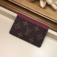Louis Vuitton monogram canvas Card Holder M60703 Fuchsia