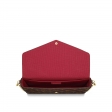 Louis Vuitton Pochette Félicie Designer Clutch Purse + Chain M61276