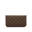 Louis Vuitton Pochette Félicie Designer Clutch Purse + Chain M61276
