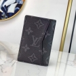 Louis Vuitton Monogram Eclipse Pocket Organiser M61696