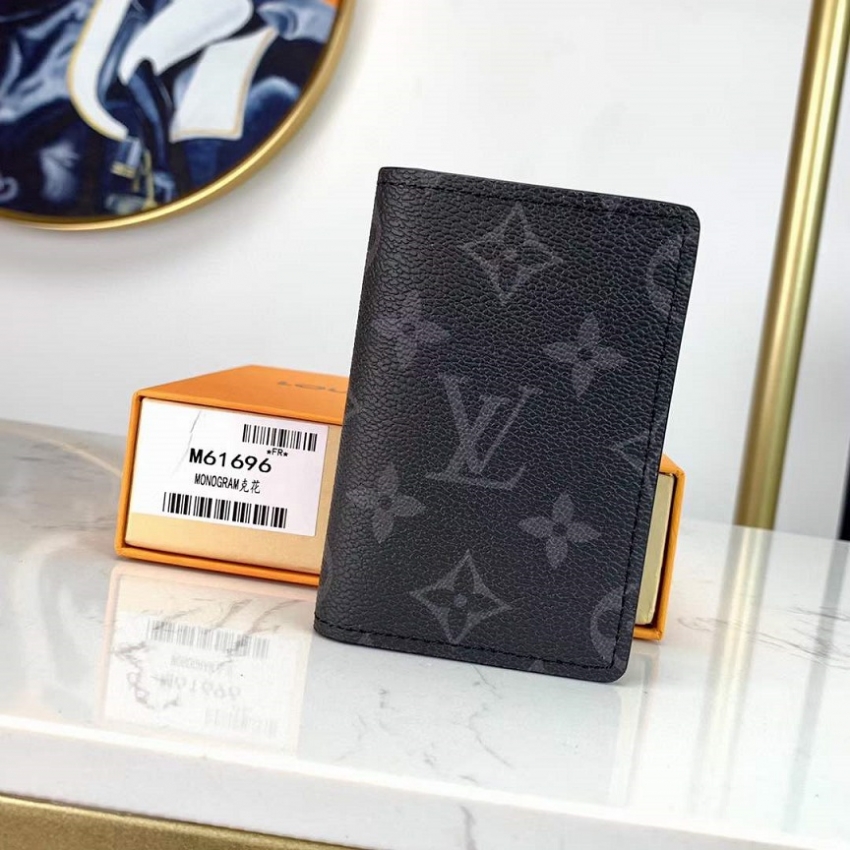 Louis Vuitton Monogram Eclipse Pocket Organiser M61696