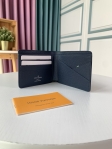 Louis Vuitton Designer Wallet for Men in Epi Leather M61825 Navy Blue