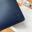 Louis Vuitton Designer Wallet for Men in Epi Leather M61825 Navy Blue