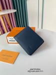 Louis Vuitton Designer Wallet for Men in Epi Leather M61825 Navy Blue