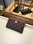 Louis Vuitton Monogram Canvas Pallas Compact Wallet M62042 Rose Bruyere