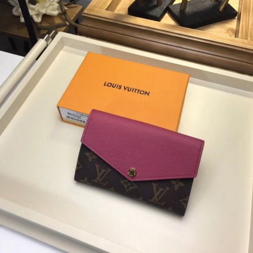 Louis Vuitton Monogram Canvas Pallas Compact Wallet M62042 Rose Bruyere