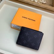 Louis Vuitton Slender Wallet Monogram Eclipse Canvas in Grey - M62294