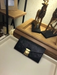 Louis Vuitton Monogram Empreinte Leather Metis Wallet M62458 Noir
