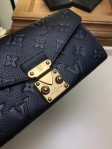 Louis Vuitton Monogram Empreinte Leather Metis Wallet M62458 Noir
