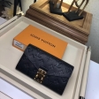 Louis Vuitton Monogram Empreinte Leather Metis Wallet M62458 Noir