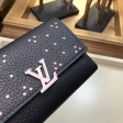 Louis Vuitton Taurillon leather Capucines Compact Wallet M62564