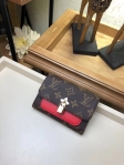 Louis Vuitton Monogram Canvas Flower Compact Wallet M62567 Coquelicot