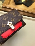 Louis Vuitton Monogram Canvas Flower Compact Wallet M62567 Coquelicot
