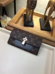 Louis Vuitton Monogram Canvas Flower Wallet M62577 Noir