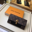 Louis Vuitton Monogram Canvas Flower Wallet M62577 Noir