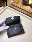 Louis Vuitton Monogram Canvas Flower Compact Wallet M62578 Noir