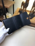 Louis Vuitton Monogram Canvas Flower Compact Wallet M62578 Noir