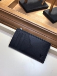 Louis Vuitton Taiga Calf Leather Coin Card Holder M62914 Noir Black