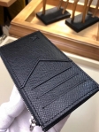 Louis Vuitton Taiga Calf Leather Coin Card Holder M62914 Noir Black
