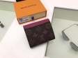 Louis Vuitton Monogram Canvas Zoé Wallet M62932 Fuchsia