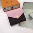 Louis Vuitton Monogram Canvas Zoé Wallet M62933 Rose Ballerine