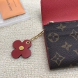 Louis Vuitton Monogram Canvas Emilie Wallet M62941 Rouge
