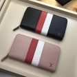 Louis Vuitton Epi Leather Stripes Zippy Wallet M62983 Noir