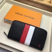 Louis Vuitton Epi Leather Stripes Zippy Wallet M62983 Noir