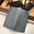 Louis Vuitton Monogram Titanium Brazza Wallet M63236