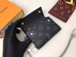 Louis Vuitton Monogram Eclipse Canvas Rivets Chain Wallet M63510
