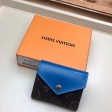 Louis Vuitton Monogram Canvas Zoé Wallet M63881 Bleu Jean Blue