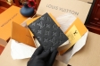 Louis Vuitton Passport Cover Monogram Empreinte Leather in Black - Women - Small Leather Goods M63914
