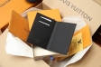 Louis Vuitton Passport Cover Monogram Empreinte Leather in Black - Women - Small Leather Goods M63914