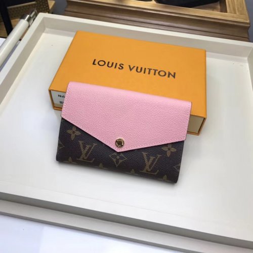 Louis Vuitton Monogram Canvas Pallas Compact Wallet M64072 Rose poudre