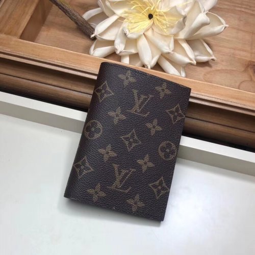 Louis Vuitton Passport Cover Monogram Canvas in Brown - Women - Travel M64502