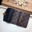 Louis Vuitton Monogram Canvas Pallas Compact Wallet M67479 Noir Black