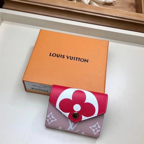 Louis Vuitton Giant Monogram Zoé Wallet M67641 Rouge