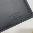 Louis Vuitton Pocket Organizer Taurillon Monogram in Black - Men - Small Leather Goods M69044