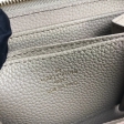 Louis Vuitton Zippy Coin Purse Monogram Empreinte Leather in Grey - Small Leather Goods M69797