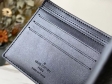 Louis Vuitton Multiple Wallet LV AEROGRAM in Black - Men - Small Leather Goods M69829