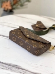 Louis Vuitton Monogram Félicie Strap & Go M80091