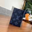 Louis Vuitton Pocket Organizer Monogram Shadow in Blue - Men - Small Leather Goods M80421