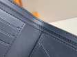 Louis Vuitton Multiple Wallet Monogram Shadow in Blue - Men - Small Leather Goods M80422