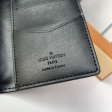 Louis Vuitton Pocket Organizer Slender Other Leathers in Black - Men - Small Leather Goods M80508